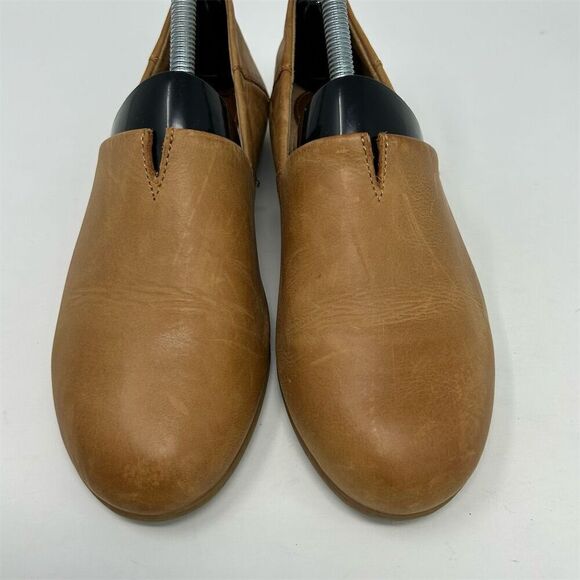 B.O.C. Women's Suree Brown Tan Camel Leather Slip-On Loafers Size 6.5W Casual - Picture 5 of 12